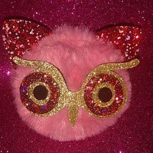 Pink Owl Key Accessory